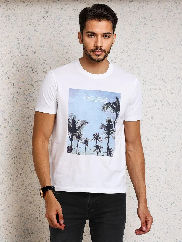 Men's Tailored Shirts for a Professional AppearanceMen Graphic Crew Neck T-Shirt