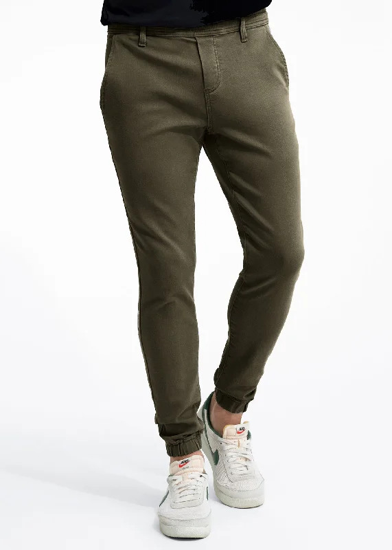 Men's Custom-Fit Pants for a Personalized TouchDuo Joggers | Army Green