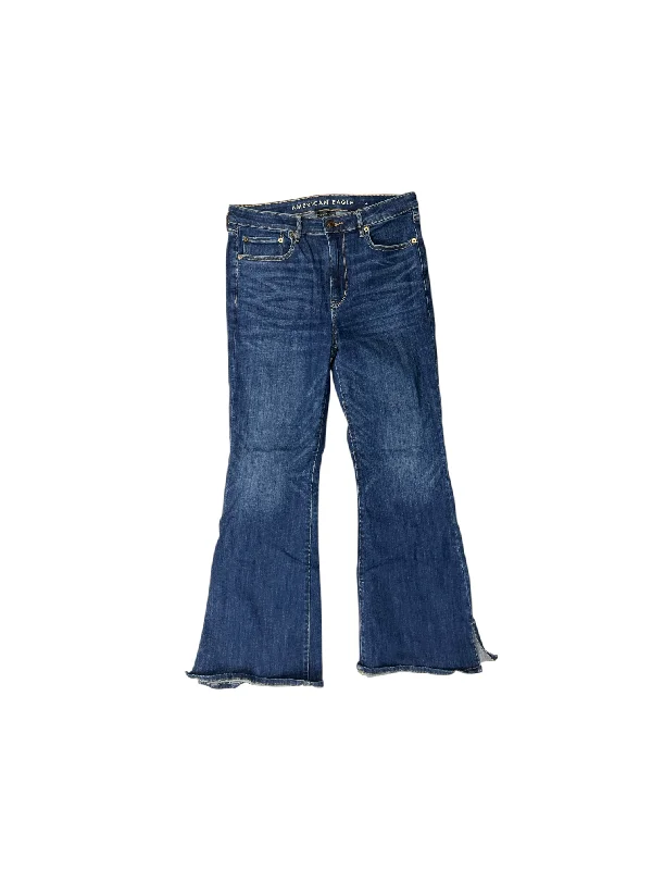Latest Designer Men's JeansJeans Flared By American Eagle In Blue Denim, Size: 12