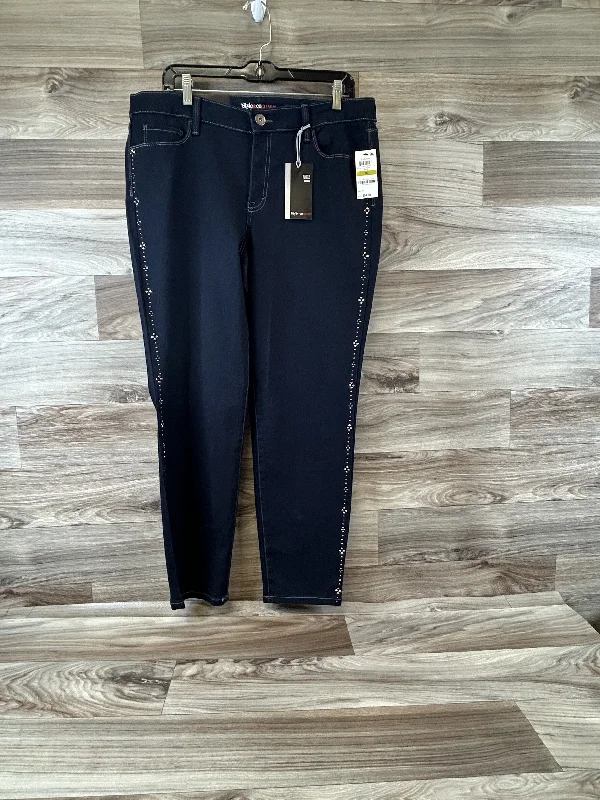 XXXL Men's JeansJeans Straight By Style And Company  Size: 14