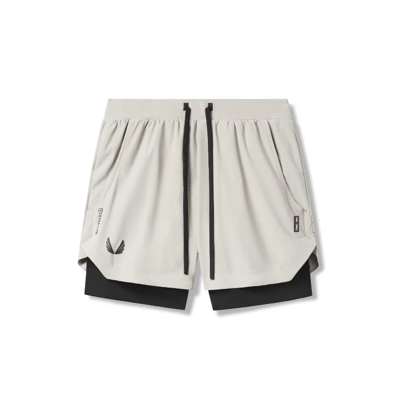 Men's Board Shorts for Surfing0865. Tetra-Lite® 5" Liner Short - Stone "Wings"/Black Men's Board Shorts for Surfing0865. Tetra-Lite® 5" Liner Short - Stone "Wings"/Black