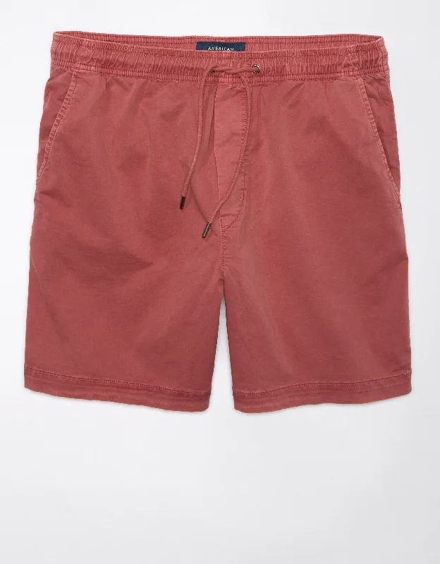 Men's Pants with Side PocketsAE Flex 7" Lived-In Trekker Short