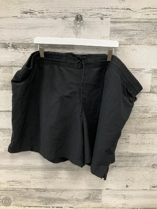 Men's Pants with Ripped and Distressed DetailsShorts By Kona Sol In Black, Size: 22