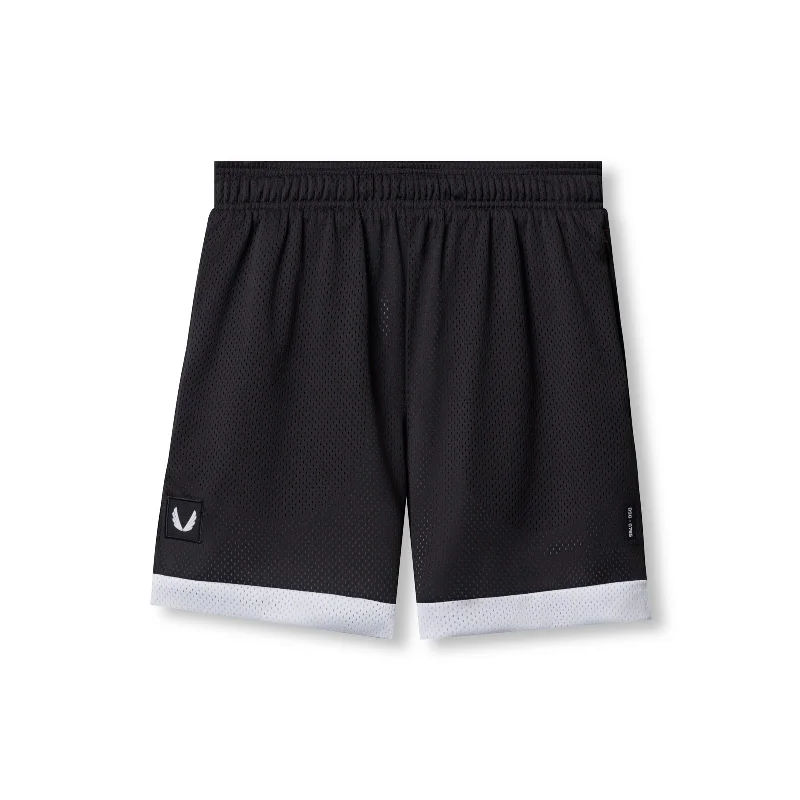 Men's Running Pants for Exercise0795. SilverPlus™ Mesh Reversible Short - Black/White Men's Running Pants for Exercise0795. SilverPlus™ Mesh Reversible Short - Black/White