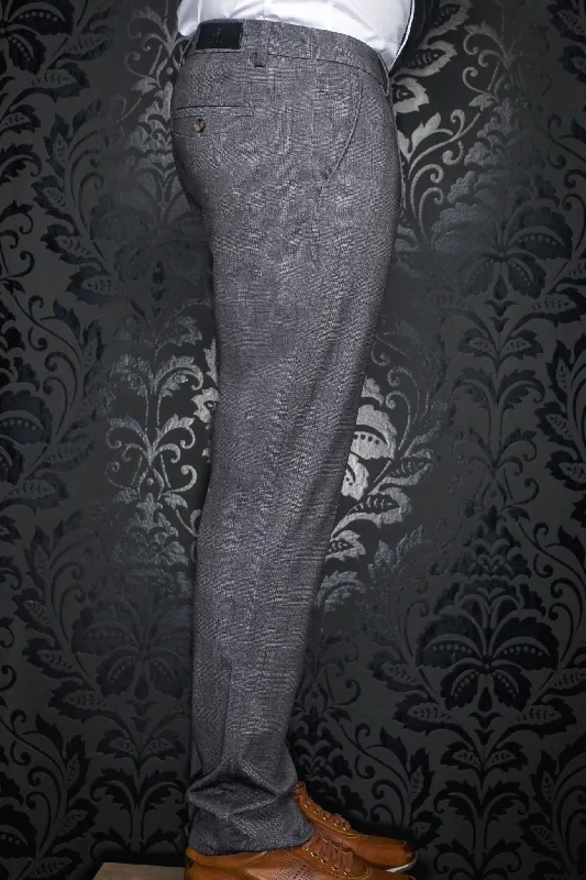 Men's Pants with Shallow PocketsAU NOIR | Ultra Stretch Pants | Beretta-Sidney Dark Grey