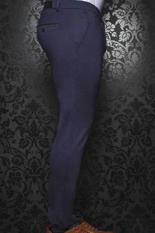 Men's Corduroy Pants for FallAU NOIR | Ultra Stretch Pants | Beretta Navy