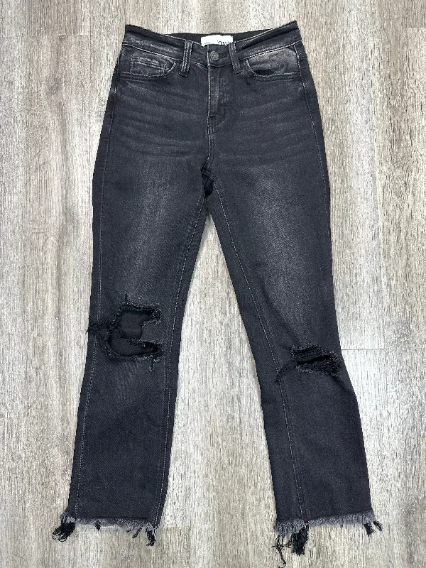 Rip and Tear Men's JeansJeans Straight By Vervet In Black Denim, Size: 0