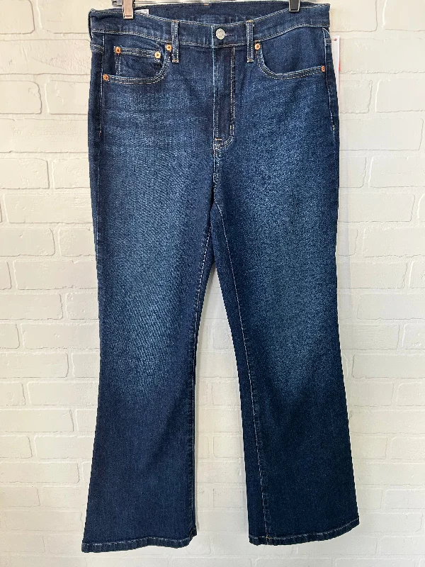 Oversized Men's JeansJeans Flared By Gap In Blue Denim, Size: 12
