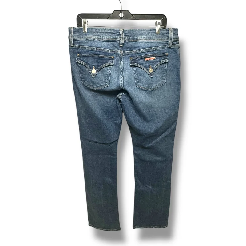 Jeans for Men with a Curvy BodyJeans Boot Cut By Hudson In Blue Denim, Size: 16