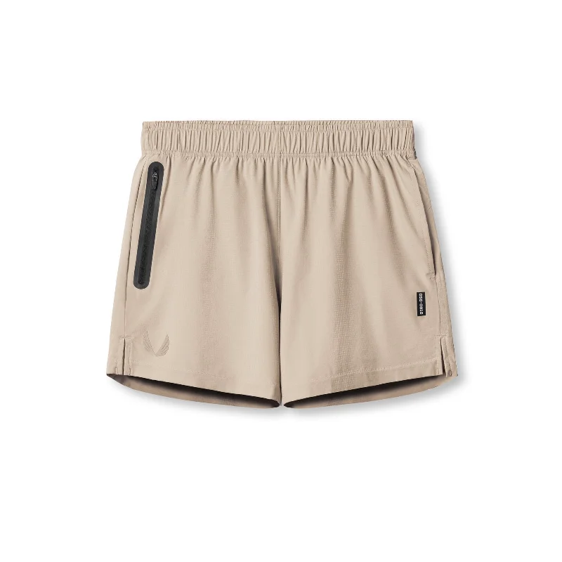 Men's Pants with Contrast Fabric Panels0810. Ultralite™ 6" Linerless Short - Beige