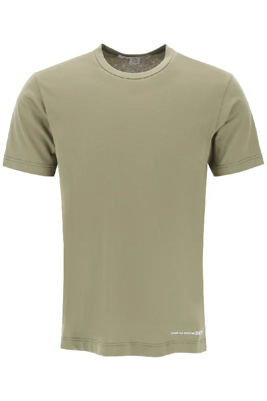 Men's Shirts for HikingComme Des Garcons Shirt Men's Logo Print T-Shirt