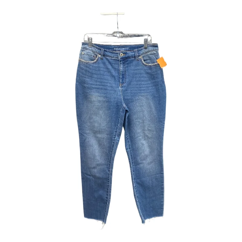 Jeans for Men with a Athletic BuildJeans Skinny By Inc In Blue Denim, Size:10