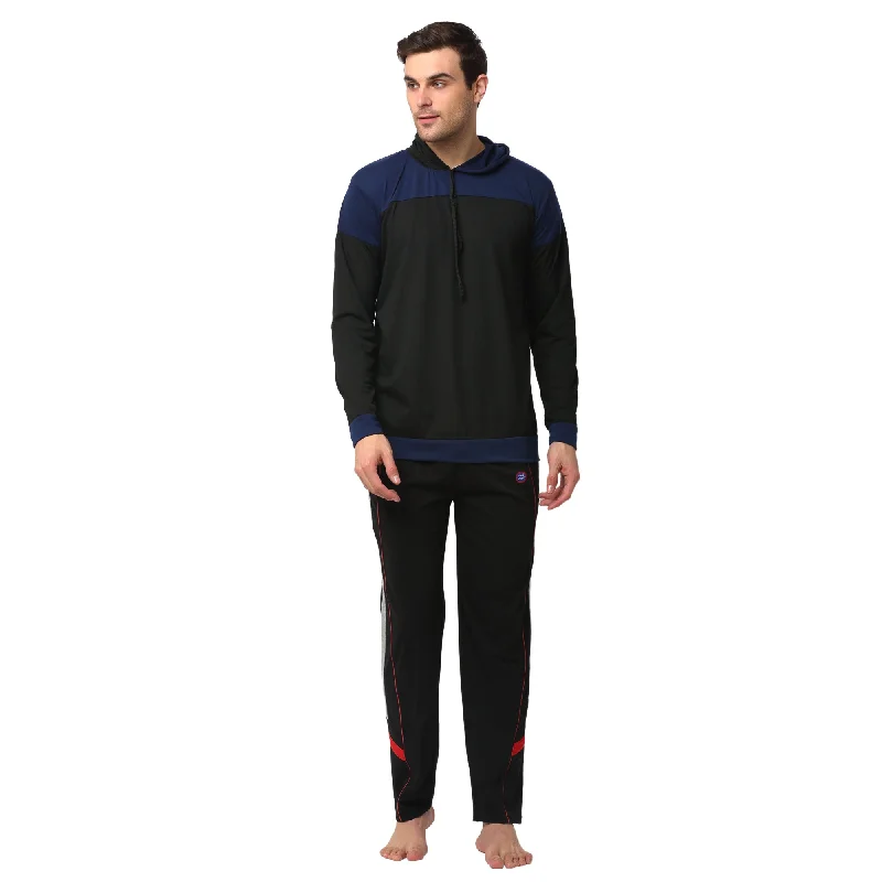 Mack Jonney Black Night Suit For Men's