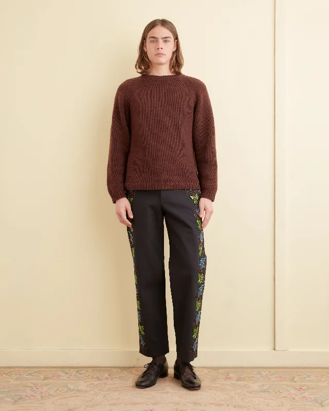 Men's Pants with Deep PocketsBeaded Concord Trousers