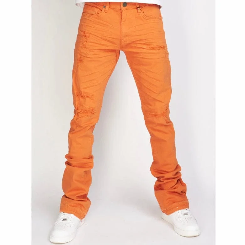 Men's Pants with UV ProtectionJordan Craig Theo Stacked Tribeca Twill Denim Jean (Orange) JRF955R Men's Pants with UV ProtectionJordan Craig Theo Stacked Tribeca Twill Denim Jean (Orange) JRF955R