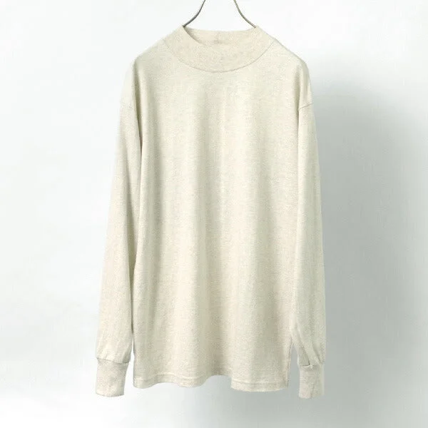 Lightweight Men's Linen ShirtsFNOR / Mock Neck Long Sleeve T-Shirt
