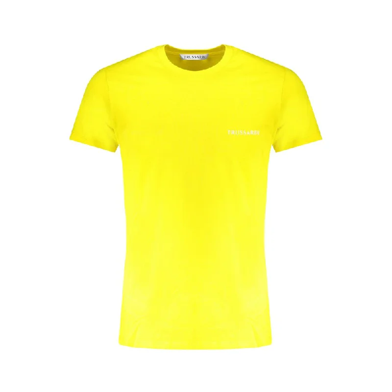 Men's Shirts with Surplice HemlinesTrussardi  Cotton Men's T-Shirt