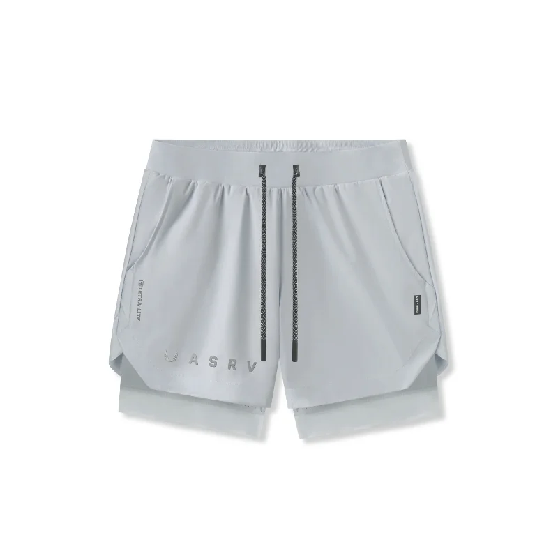 Men's Pants with Cargo Pockets0865. Tetra-Lite® 5" Liner Short - Slate Grey "Reflective Classic"