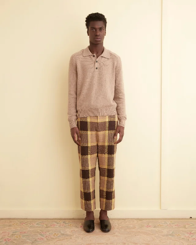 Men's Straight-Leg Jeans for a Classic FitCharleston Plaid Trousers