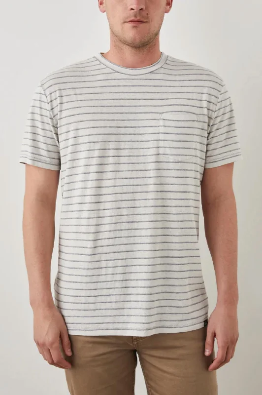 Striped Men's TopsValencia T-Shirt In Rhine Rivers Stripe
