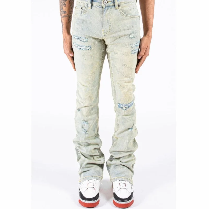 Men's Pants with Patch PocketsSerenede Tierra Stacked Jeans (Earth) TRA-ETH