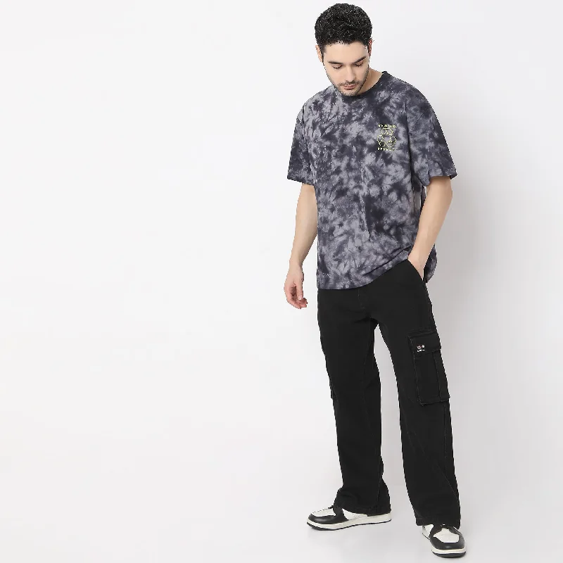 Men's Flowy Shirts for a Relaxed LookOversize Tie - Dye Crew Neck Modern Street T-Shirt Men's Flowy Shirts for a Relaxed LookOversize Tie - Dye Crew Neck Modern Street T-Shirt