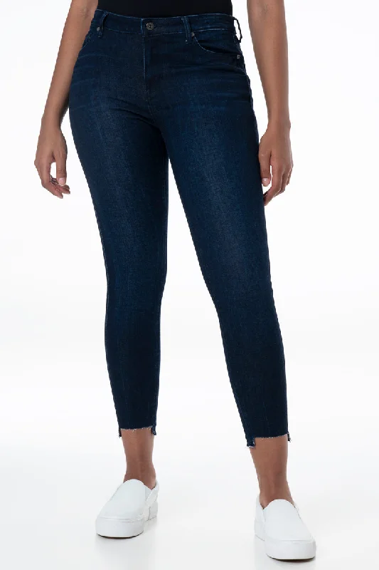 Comfortable Men's JoggersRf12 Mid Rise Skinny Jeans _ 148262 _ Dark Wash