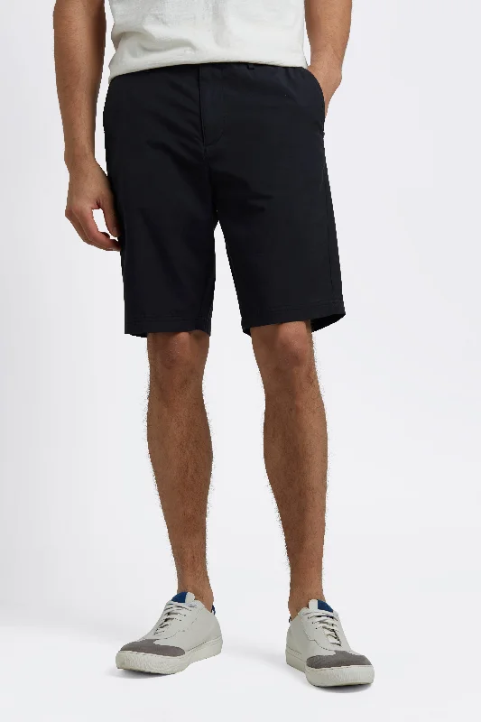Men's Pants with Wrinkle-Resistant FabricEveryday Slim Fit Chino Short - Black