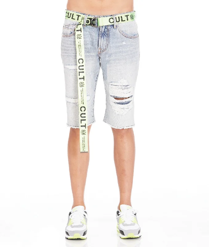 Men's Skinny Jeans for a Trendy LookBELTED ROCKER SHORT IN LANG