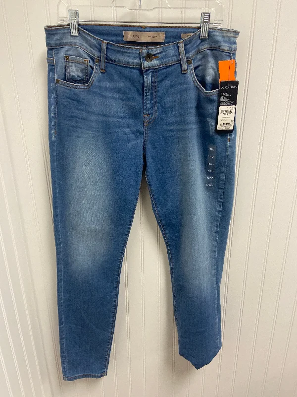 XL Men's JeansJeans Skinny By Guess In Blue Denim, Size: 12