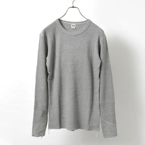 Men's Shirts for BoatingBARNS / BR-3050 Big Waffle Long Sleeve Thermal / T-shirt