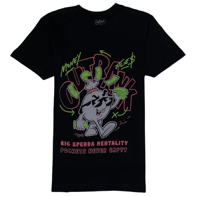 Men's Shirts with Button-Down PocketsMen's Big Spenda T-Shirt In Black