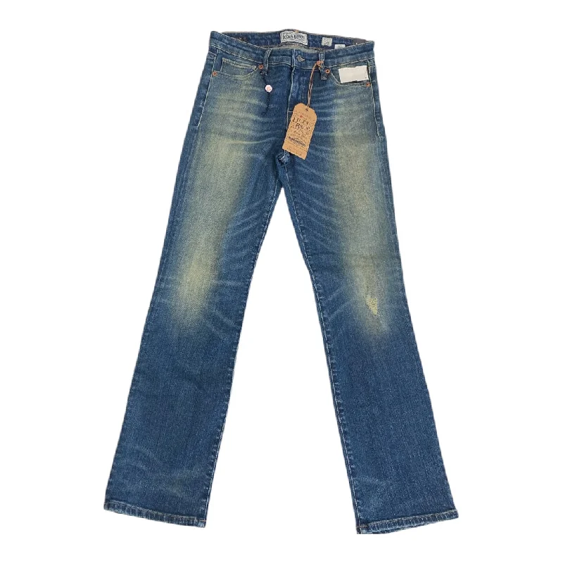 Designer Trucker HatsJeans Straight By Lucky Brand In Blue Denim, Size:6