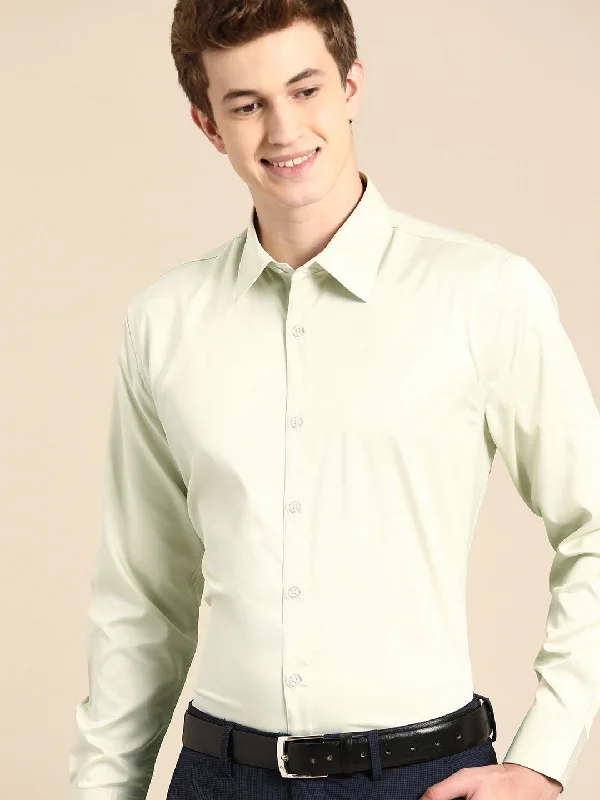 Men's Relaxed-Fit Shirts for Casual ComfortDENNISON Men Smart Slim Fit Opaque Satin Formal Shirt Men's Relaxed-Fit Shirts for Casual ComfortDENNISON Men Smart Slim Fit Opaque Satin Formal Shirt