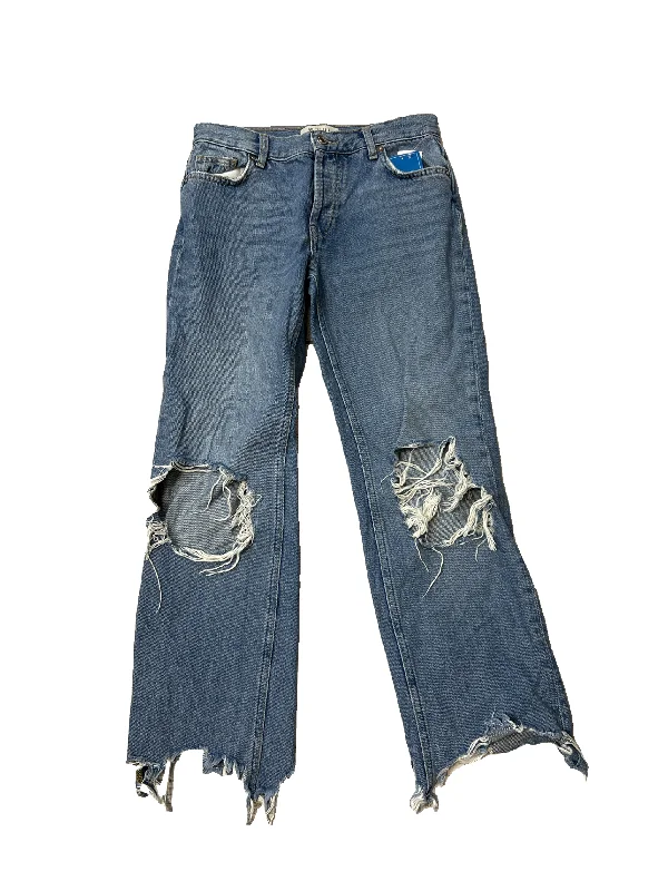 Everyday Casual Men's JeansJeans Straight By Free People In Blue Denim, Size: 0