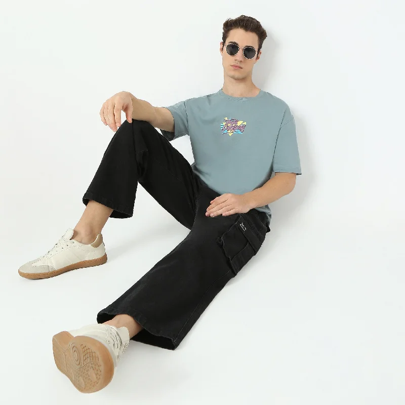 Men's Casual Shirts for Everyday WearOversize Graphic Crew Neck Modern Street Slogan T-Shirt Men's Casual Shirts for Everyday WearOversize Graphic Crew Neck Modern Street Slogan T-Shirt