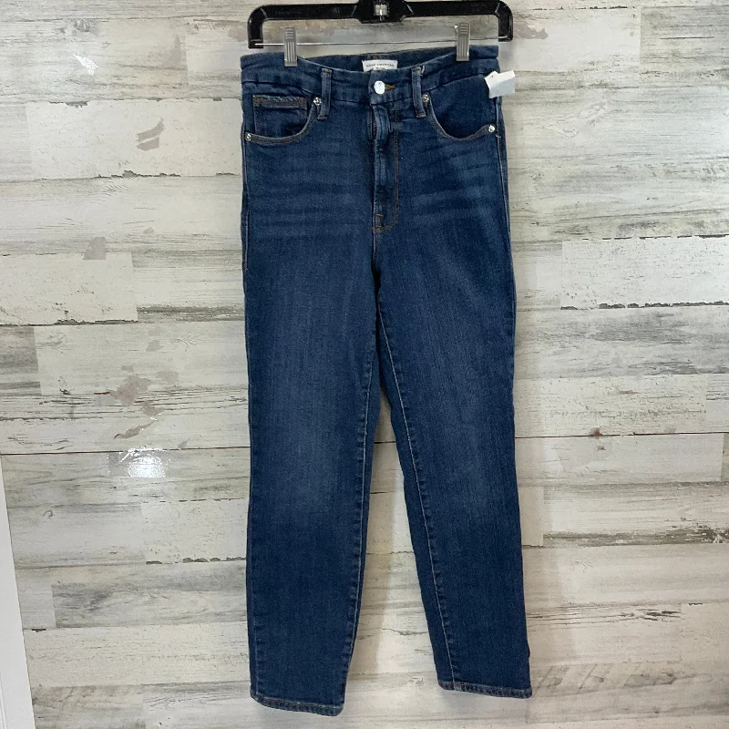 Oversized Men's JeansJeans Straight By Good American In Blue Denim, Size: 2