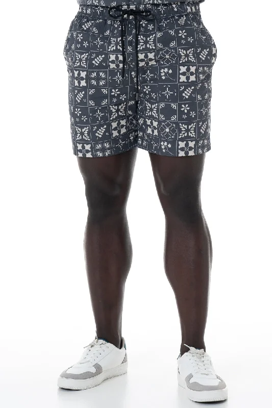 Men's Pants with Wrinkle-Resistant FabricPool Shorts _ 151761 _ Charcoal