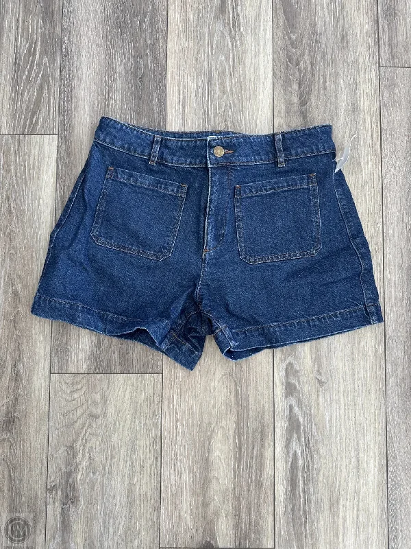 Men's Chino Shorts for Warm WeatherShorts By Loft In Blue Denim, Size: 6