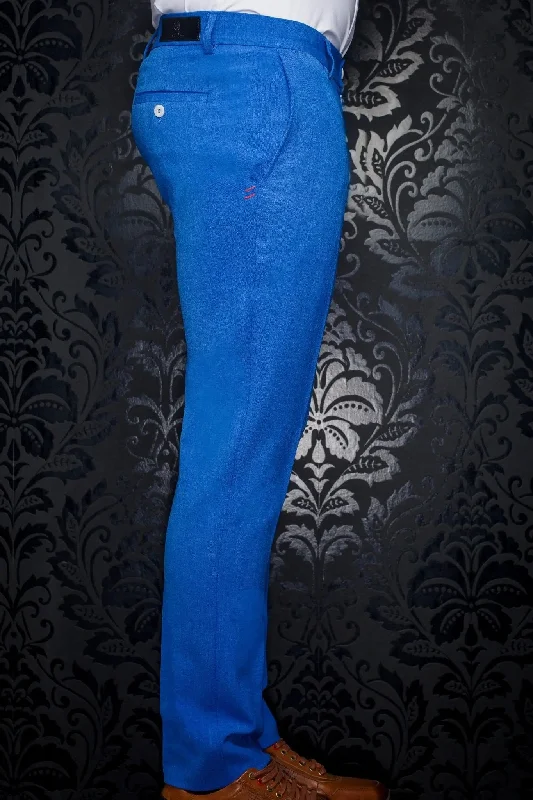 Men's Sweatpants for LoungingAU NOIR | Ultra Stretch Pants | Wesson-Lancaster Cobalt