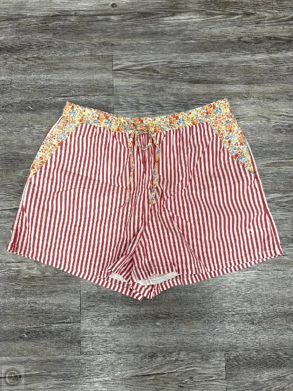 Men's Elastic-Waisted Pants for Easy MovementShorts By American Eagle In Striped Pattern, Size: L