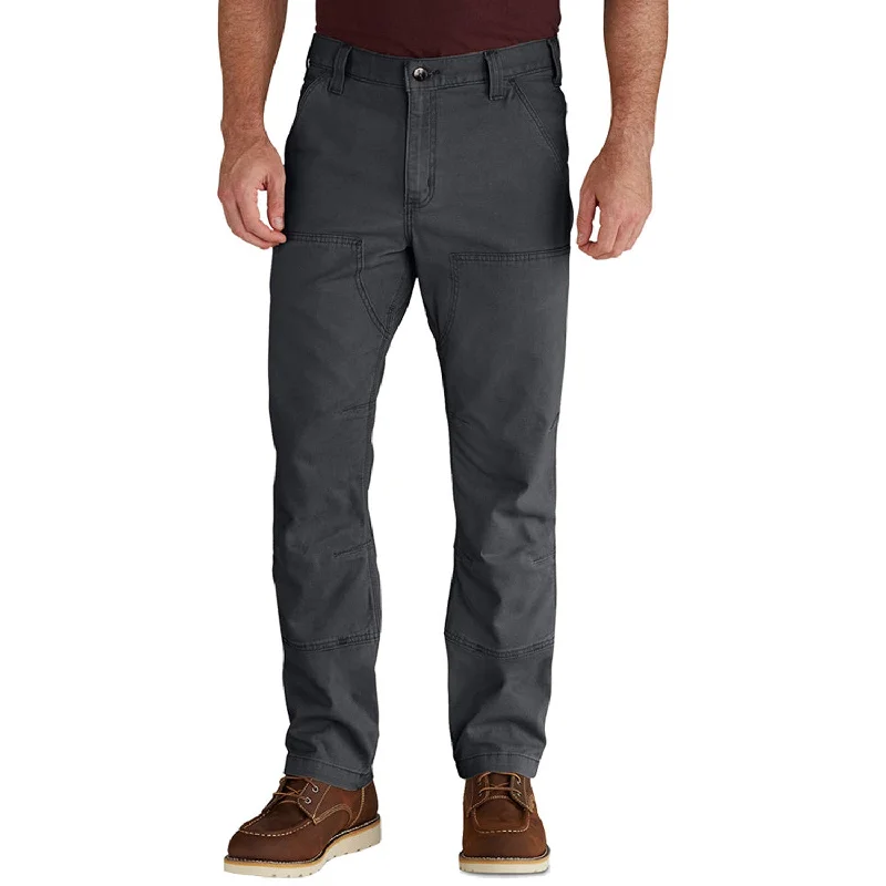 Men's Solid-Colored Pants for VersatilityCarhartt Men's Rugged Flex® Rigby Double-Front Pant_Shadow Men's Solid-Colored Pants for VersatilityCarhartt Men's Rugged Flex® Rigby Double-Front Pant_Shadow
