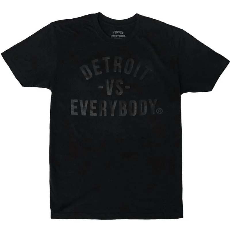 Men's Performance Shirts for SportsMen's Detroit T-Shirt In Black/black