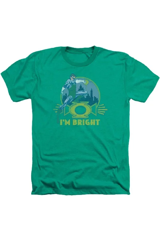Men's Shirts with Hidden PocketsGreen Lantern Im Bright Adult Heather Tee / T-Shirt