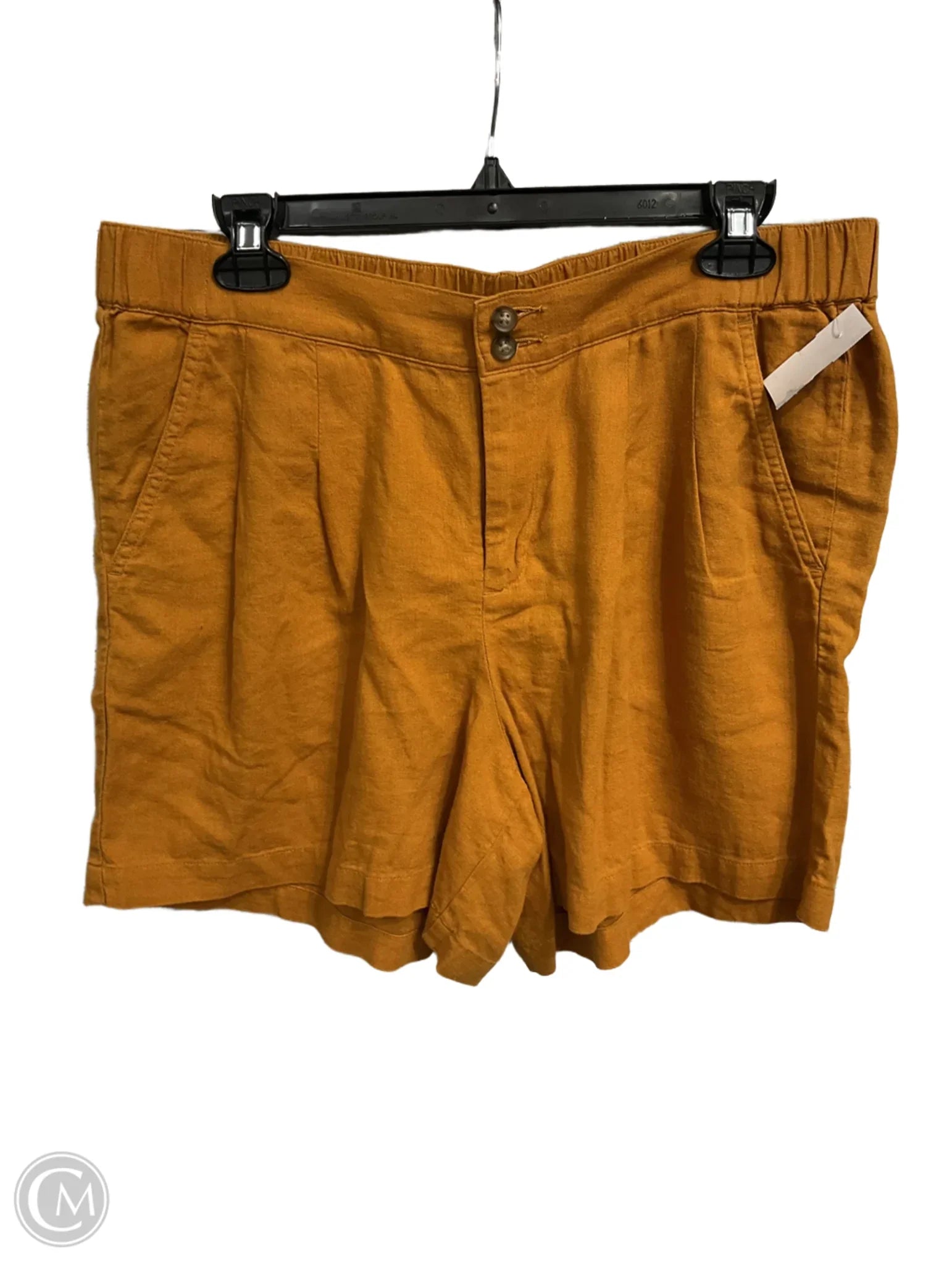 Men's Pants with Antimicrobial TreatmentShorts By Liz Claiborne In Yellow, Size: 12