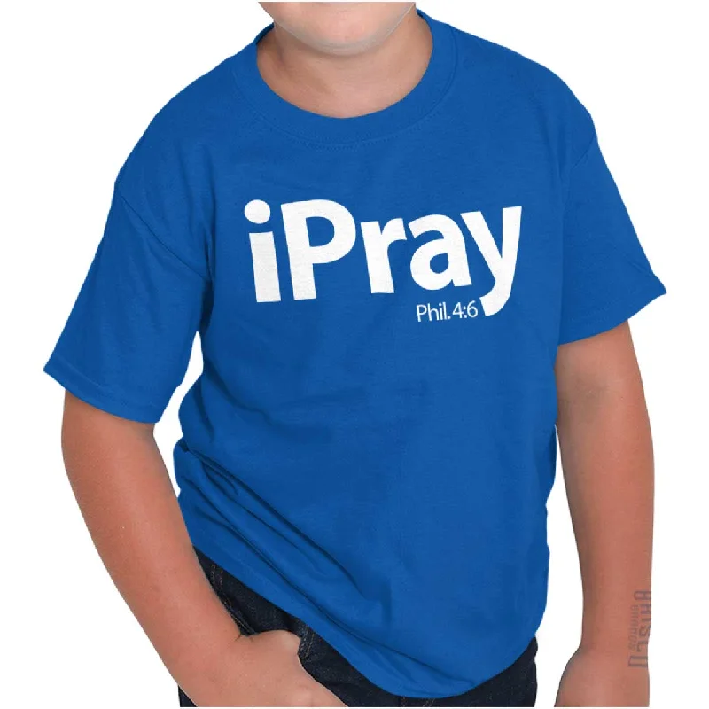 Versatile Men's Short-Sleeve ShirtsI Pray Philippians Youth T Shirt