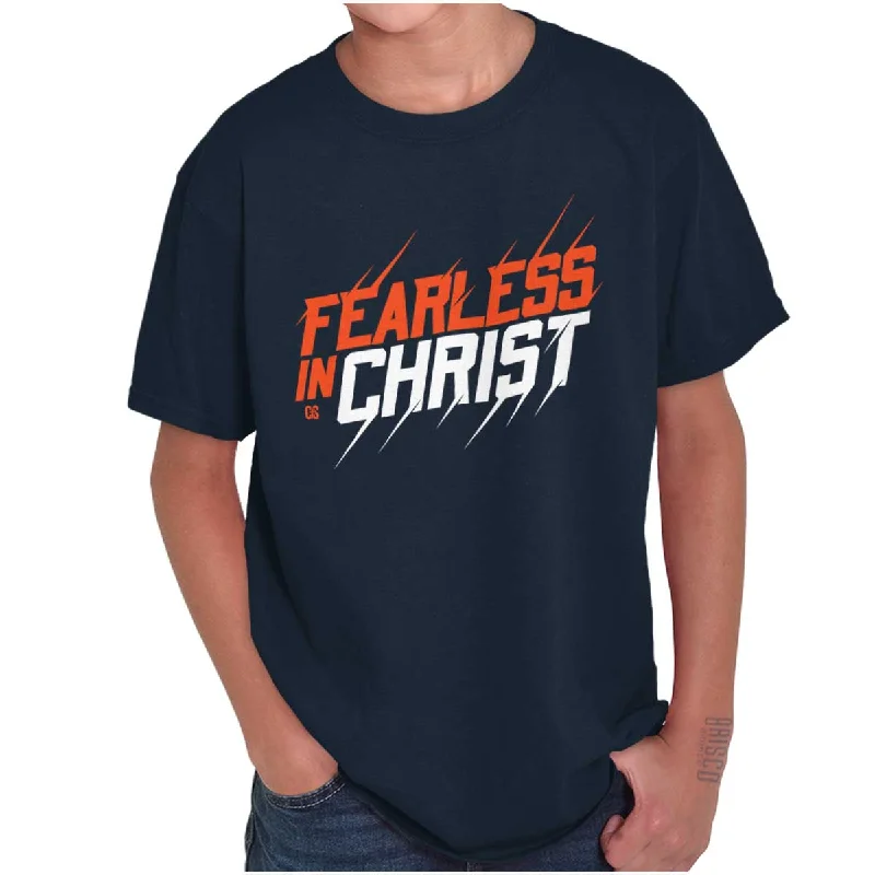 Men's Vintage T-Shirts for a Retro VibeFearless in Christ Youth T Shirt
