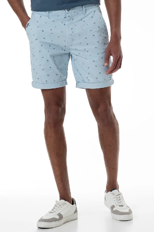 Casual Men's ChinosChino Shorts _ 154528 _ Pale Blue