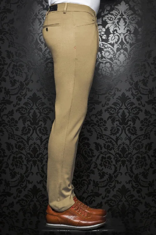 Men's Straight-Leg Jeans for a Classic FitAU NOIR | Ultra Stretch Pants | Magnum Tan