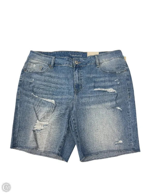 Men's Pants with Moisture-Wicking PropertiesShorts By Maurices In Blue Denim, Size: 16